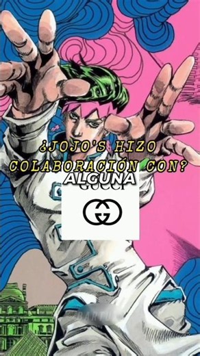 Jojos x Gucci #characteroftheweek #jojo #jojosbizarreadventure #foryou #fashion