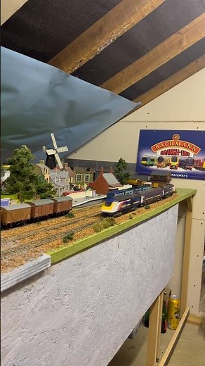 Class 43 HST first great western #train #modeltrains #railway #railwaytrack #trainspotting