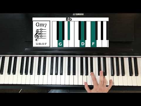 How To Play Gm7 Chord On Piano