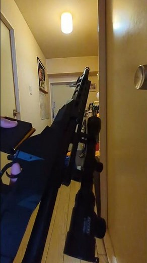 狙撃銃風スポンジおもちゃ銃M40A6をBB弾式エアーガンカスタム完了👍テスト動画です🫡