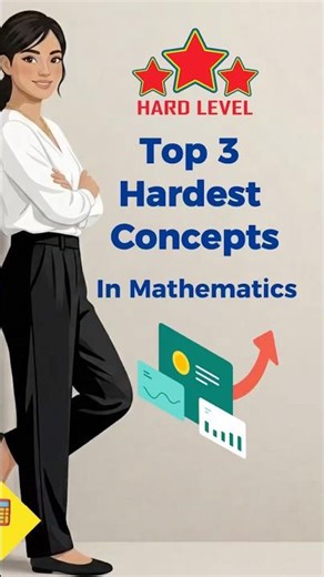 3 HARDEST Math Concepts (Are YOU Struggling?) #mathshorts #top3 #hardmathproblems