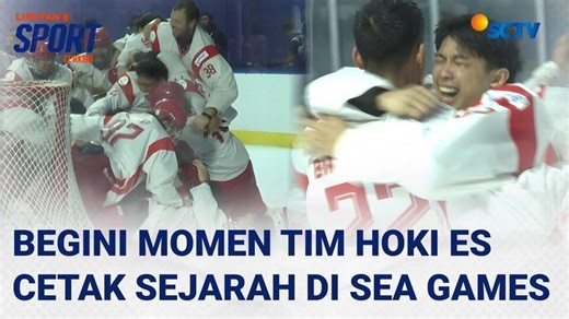 Detik-Detik Tim Hoki Es Indonesia Cetak Sejarah dan Rebut Emas Perdana di SEA Games | Liputan 6