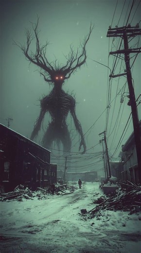 The most ancient and evil of the frozen gods never stay frozen for long. #creepy #horror #nightmare #demonic #elder #thedeepfreeze #scarysaladnetwork