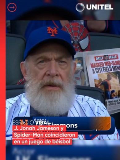 Moment viral: actor que interpretó a J. Jonah Jameson en Spider-Man