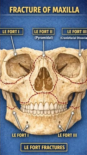 Inferior Alveolar nerve & Fracture of Mandible & Fracture of maxilla-Dental anatomy