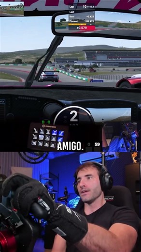 We always applaud overtaking on the outside! 👏