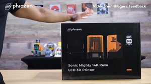 🎉 Dive into the future of 14K 3D printing with Figure Feedback’s exclusive unboxing of the Phrozen Sonic Mighty Revo! Discover why this printer is a must-have for creators: ⬇️ ✅ Ultra-high 14K resolutions with three-point patented smart sensors ✅ Printing volume of 22.3 x 12.6 x 23.5 cm ✅ Average printing speed of 450 Layers/hour ✅ Versatile, suitable for medium and small prints ✨ Don’t just take our word for it—watch Figure Feedback’s video and tap to explore the Sonic Mighty Revo today! Video