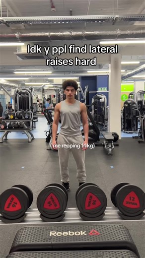 Was light work! when I was 16 btw 💀#gym #bodybuilding #fyp #lateralraises #transformacion