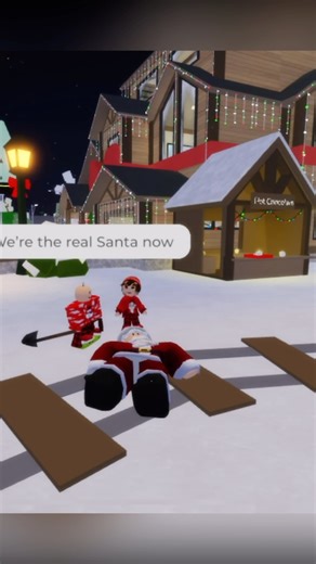 🎄santa is here.. brookhaven winter festival☃️ #brookhaven #robloxtrend #robloxgameplay roblox story
