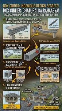 How Box Girder Bridges Resist Torsion | The Engineering Behind Strong Bridges #shorts