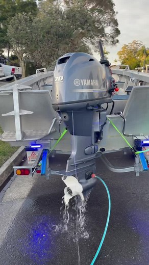 Tinny Bashing Fun with 70 HP Yamaha Outboard