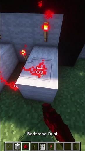 une porte Code secret dans minecraft #minecraft #shorts