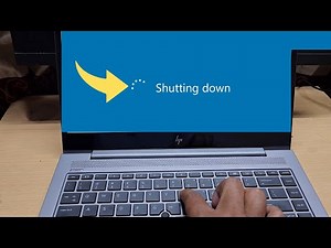 How to shut down laptop/PC with keyboard windows 11/10