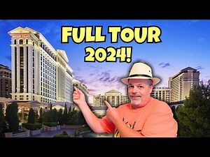 FULL Caesars Palace Las Vegas Room, Pool, Casino Tour!
