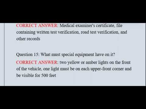 NON CDL IL PRACTICE TEST AND 100% VERIFIED CORRECT ANSWERS.