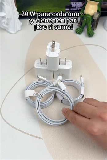 ¡Evita que los niños se lleven tu cargador! 🙅‍♀️ #cargador #cable #USBc #lightning #cargador20w