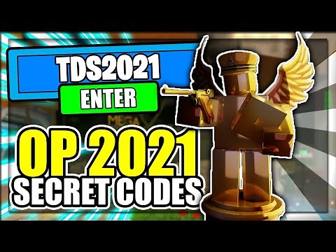 (2021) ALL *NEW* SECRET OP CODES! Tower Defense Simulator Roblox