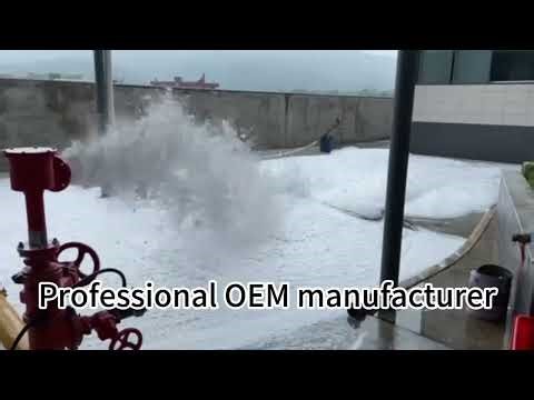 Foam Generator in Operation | Fire Fighting Equipment