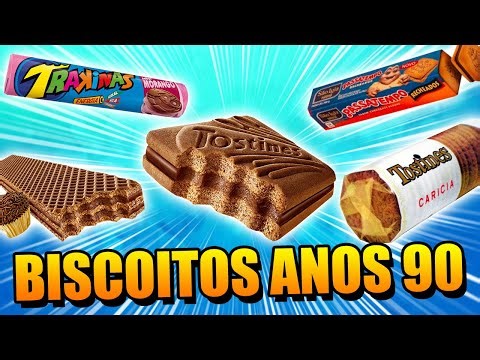 As Melhores BOLACHAS (e Biscoitos) dos Anos 80 e 90!