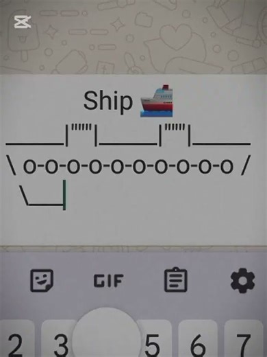 ship 🚢#emoji #art #newtrend #shorts #explorepage #explore #trending #emojifind #try