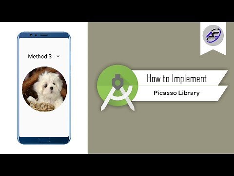 How to Implement Picasso Library in Android Studio | PicassoLibrary | Android Coding