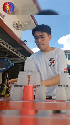 Sport Stacking Team Philippines' Fastest Time in 2026! Sport Stacking 3-6-3 Relay in 14.91 Seconds!