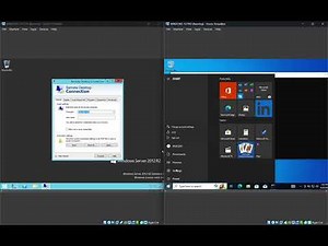 How to Remote Desktop Connection Windows Server 2012 R2 and Windows 10 PRO in VirtualBox