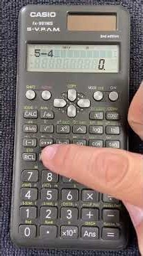 The trick to convert from Rectangular to Polar on the CASIO FX-991MS 🔥 quick and easy