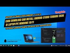 How to Download and Install the Latest Android Studio 2026 on a Windows 10/11 Laptop/PC
