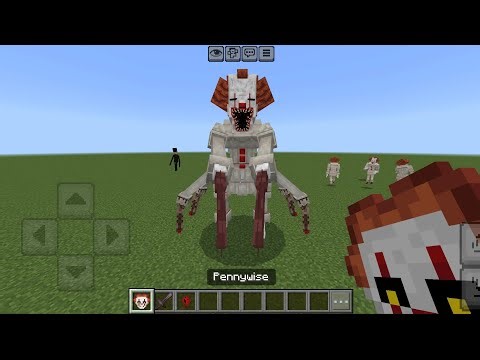 Pennywise phase 5 MOD in Minecraft PE 
