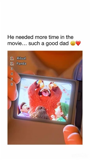 movie and shows on Instagram: "Turning Red hits different when you’re older 😭✨ 🎞️ TURNING RED (2022) : Mei discovering her identity, her emotions, and her family’s expectations — and in the middle of it, the softest dad ever, quietly supporting her. This scene shows how love doesn’t always need big words… sometimes it’s just being there 😭❤️✨ 📽️ streaming on: Disney+ #wholesomememes #moviescenes #turningred #pixarmovie #meilee #fyp #viraledit #explorepage #edittrend #fatherdaughter #iconicsce