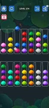 Ball sort puzzle level 174 #ballsortpuzzle #ballsortpuzzlegameplay #ballsort #ytshorts