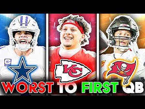 Ranking all 32 NFL Starting Quarterbacks of 2021 from WORST to FIRST