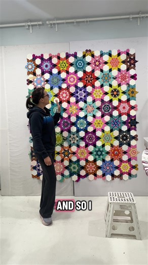 Enchanted EPP Quilt Design Journey and Techniques