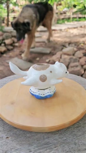 🐺🦊🦝 #elabow #ceramics #handcrafted #handmade #handbuiding #craft #painting #art #arttoy #character #design #esarn #clay #pottery #stoneware #keramik