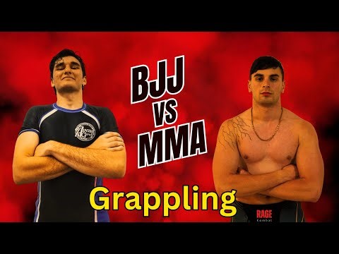 BJJ vs MMA bout / Lucas Sidhu vs Domenico Nicosia at Rage Kombat: Inferno