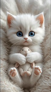 Fluffy Kitty Dreams 🌙🐾 #FluffyKitten #MeowDreams #CatMagic #CatsofInstagram #CatLovers #KittenVibes #AdorableCats #PetTok #CatReels | Natalie Bulavina