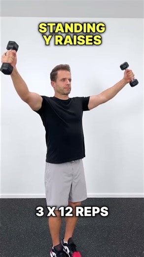 Shoulder Pain Relief With Just A Dumbbell! [Strengthen Rotator Cuff]