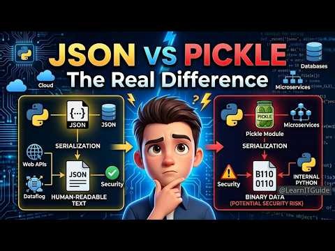 JSON vs Pickle: Choosing the Right Python Serialization for 2026