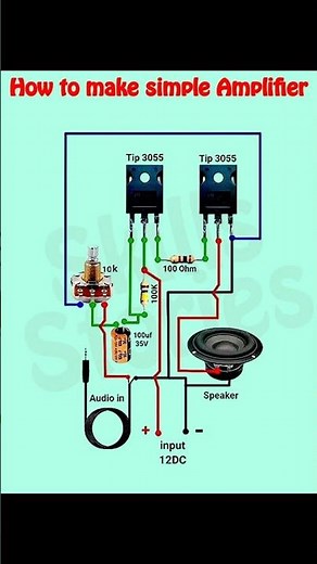Class AB Amplifier Circuit Diagram