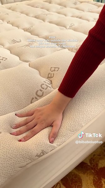 5. A perfect Christmas gift for newlyweds! Build the love nest from the bed up. ❤️🕊️#tiktokshopholidayhaul #christmasgiftideas #MattressTopper #CozyVibes #Bamboo