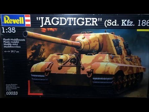 Revell Jagdtiger Sd. Kfz. 186 1:35 Kit Review | Panzerschmied