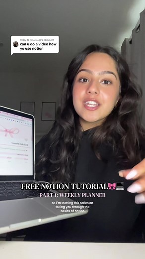 Replying to @ℝ𝕚𝕙𝕒𝕟𝕟𝕒ꨄ︎ follow for more notion tutorials💗🙌 #notion #planner #organization #laptop #fyp @Notion