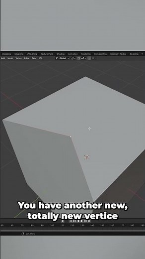How to Add Vertices in Blender