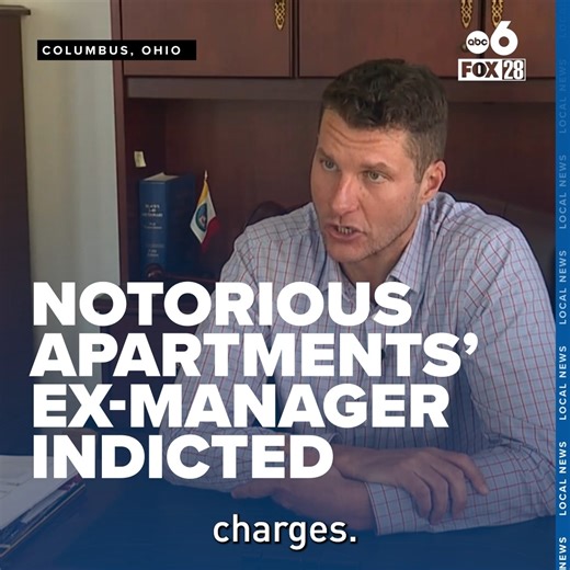 Prosecutors allege the property manager rented out units that were unsafe to live in, collected rent, and kept the money. The renters were 1,300 Haitian refugees. https://bit.ly/4r1b27M | FOX 28 Columbus