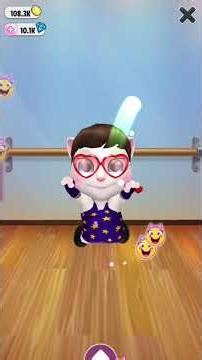 Angela’s New Magic Sparkling Dress 👗