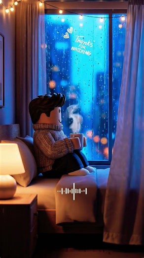 Roblox Relaxing | #shorts #roblox #relaxingpiano #rainsounds #sleepmusic