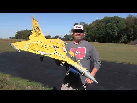 FMS Rafale Best Canard EDF RC Jet, Pilot Ryan and Dillon