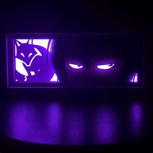 Tomoe 3D LED Shadow Box Lamp - Kamisama Kiss Anime Lightbox - Etsy