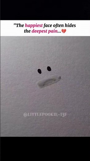 The Happiest Face Often Hides the Deepest Pain 💔 #SadQuotes #Heartbreak #Emotional #Pain